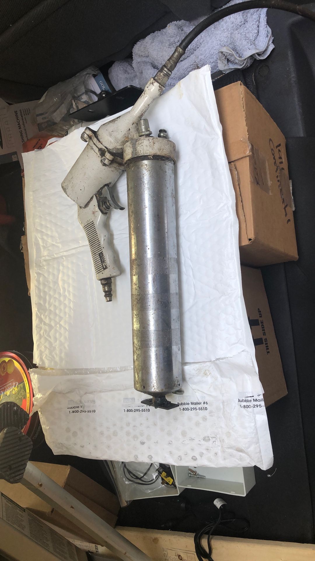 Grease Gun Use With Air compressor