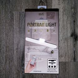 NEW portrait Light rechargeable wall mountable bar light