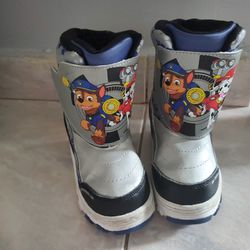 Paw Patrol Snow Boots For Toddlers Size 7