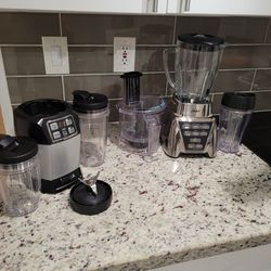 Oster Blender and Food Processor and Ninja Bullet