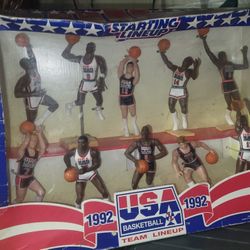 Vintage Kenner 1992 Olympic Dream Team Starting Lineup Figurine Set (Unopened)
