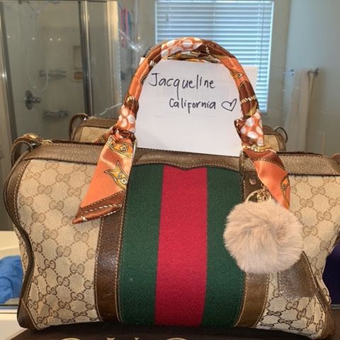 Authentic Gucci Sherryline Boston