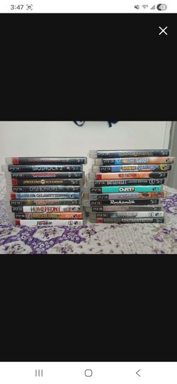 Lot of 21 PS3 Video Games