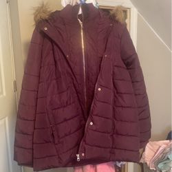 Maroon Coat 
