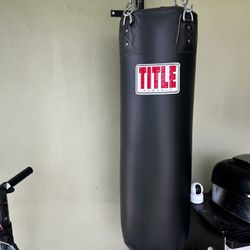 Title Classic Double End Punching Bag, 70 lbs