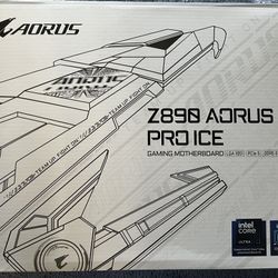 Z890 Aorus Pro Ice Gaming Motherboard