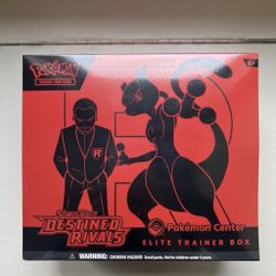Destined Rivals Pokemon Center Elite Trainer Box (Exclusive) 