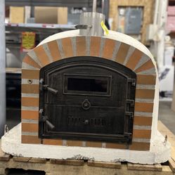 Rustic Arch Wood Fire Pizza Oven