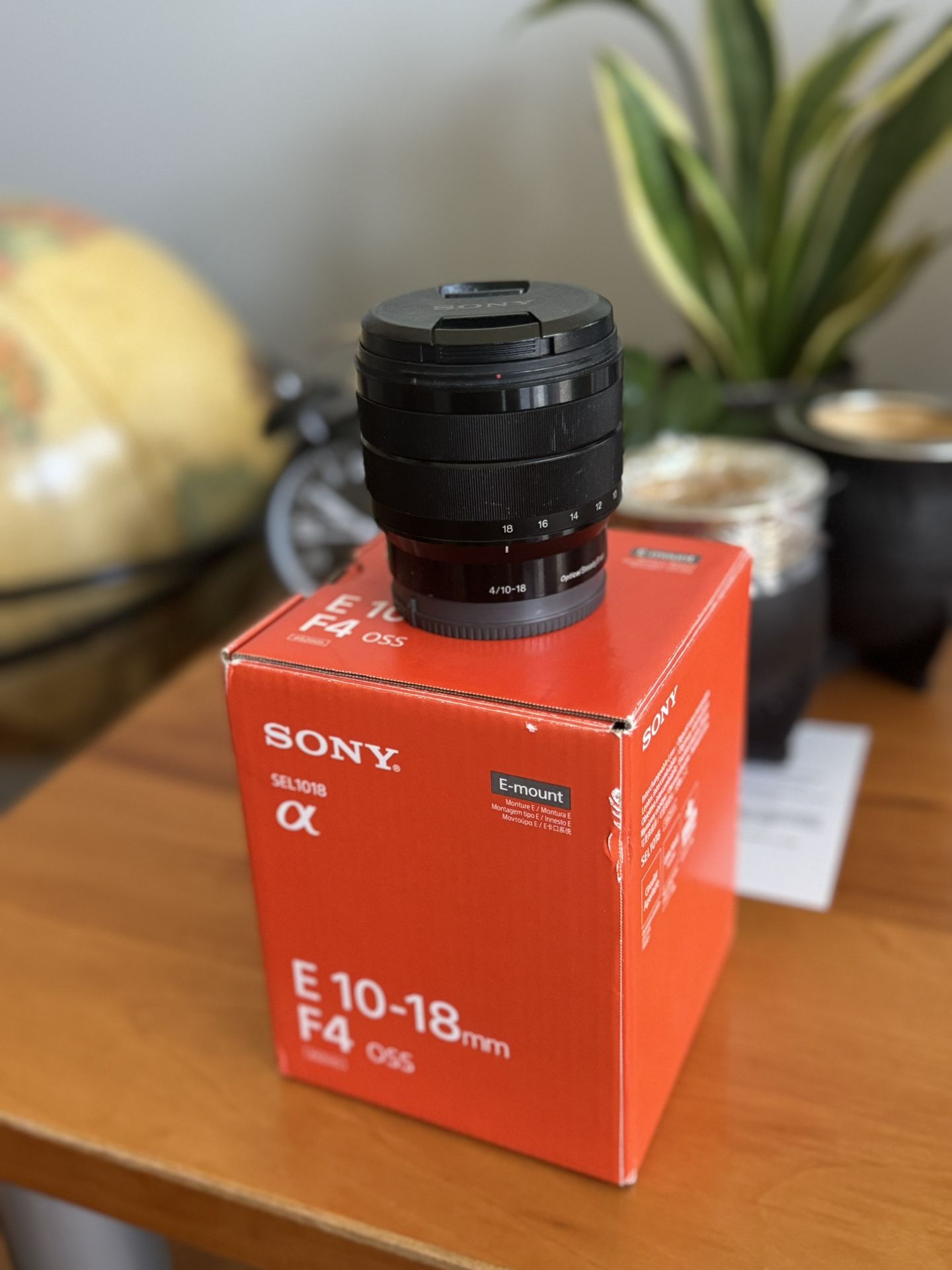 Sony Wide Angle Lense! E10-18MM F4