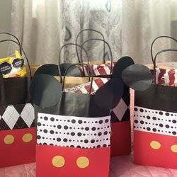 Mickey Mouse Party Bags Goody Minnie Mouse Party