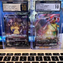 2 Pokemon Slabs One Money 