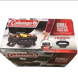 Coleman Roadtrip 225 Tabletop Propane Gas Grill, Black