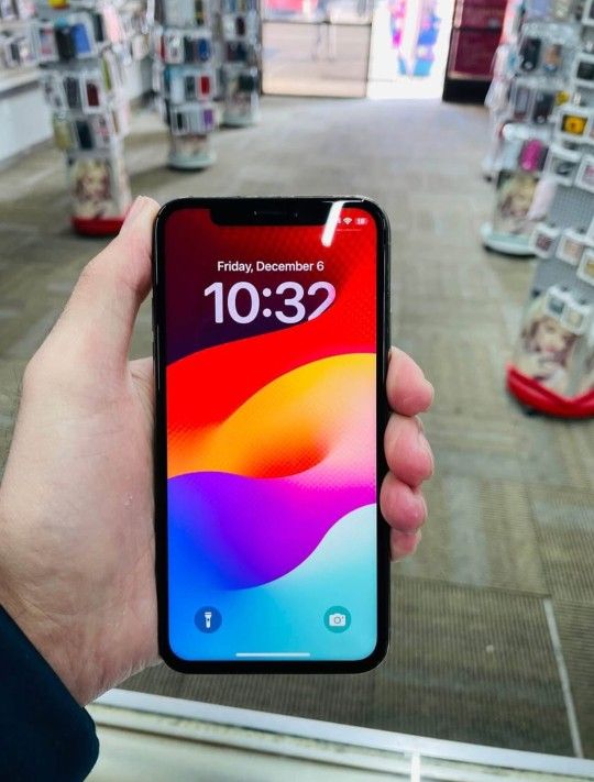 iPhone X, Factory Unlocked,  Excellent Condition.  Like New 