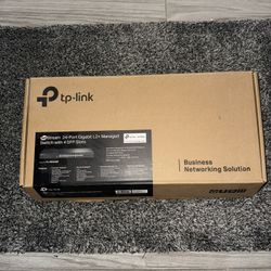 TP-Link TL-SG3428 | 24 Port Gigabit Switch, 4 SFP Slots