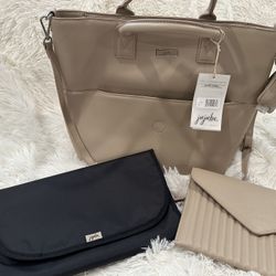 Jujube 24/7 Diaper Bag In Taupe