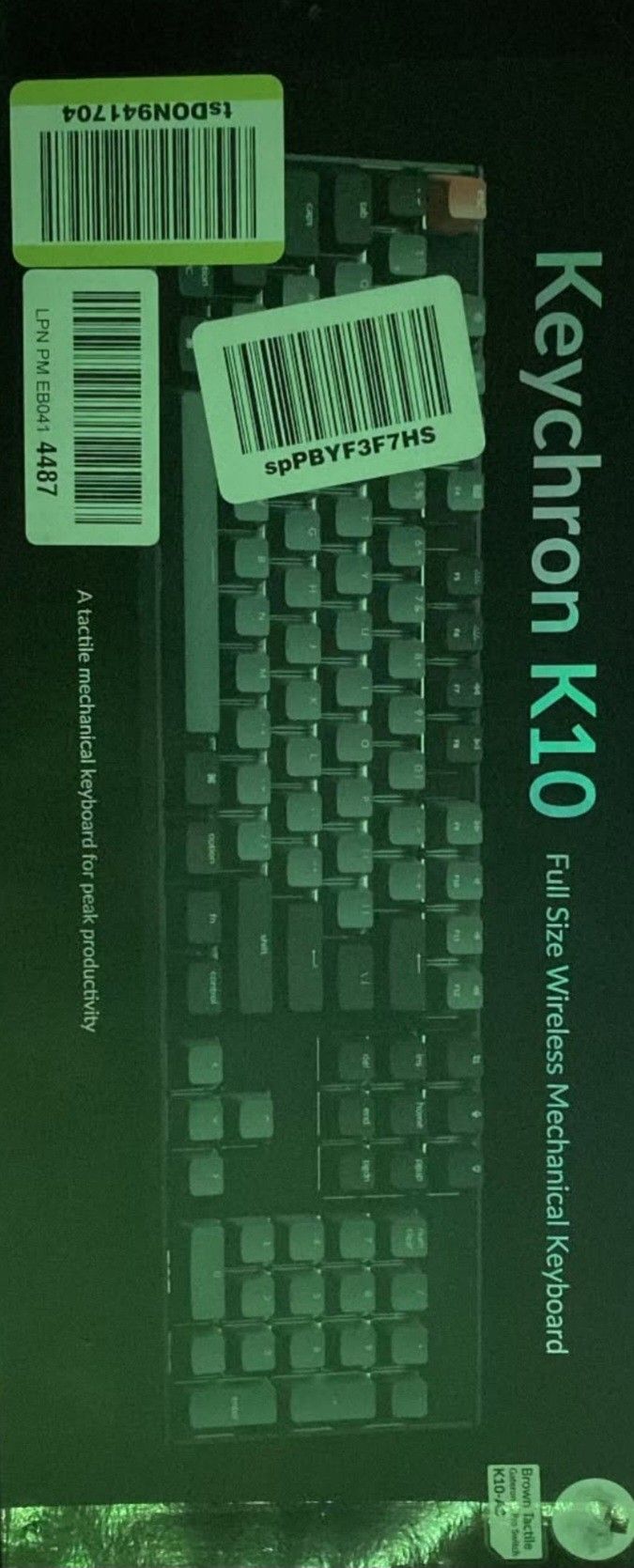 Keychron Full Mechanical Keyboard (Unopened)