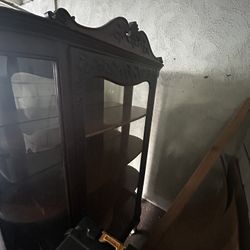 Rare Vintage Curio Cabinet