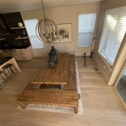 Custom tables and benches