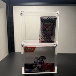 Pokemon TCG — Booster Box Acrylic Cases