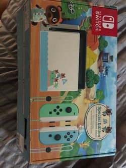 Nintendo switch 1 animal crossing edition