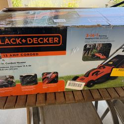 Black + Decker 20 inch 13 Amp Corded Electric Lawn Mower