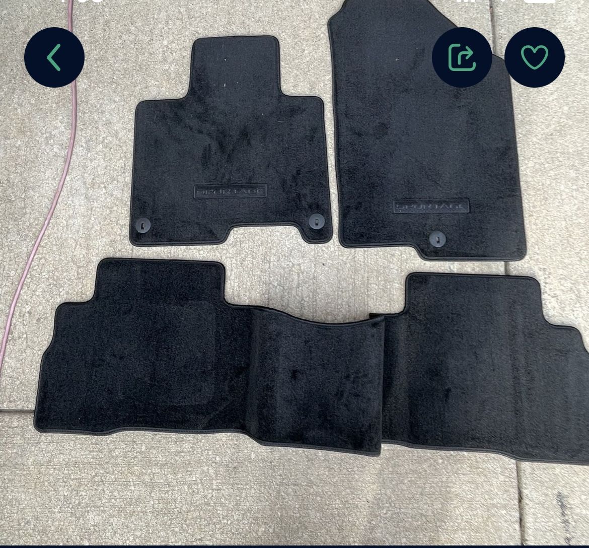 New Kia Floor Mats
