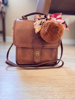 Vintage 90s Coach station bag