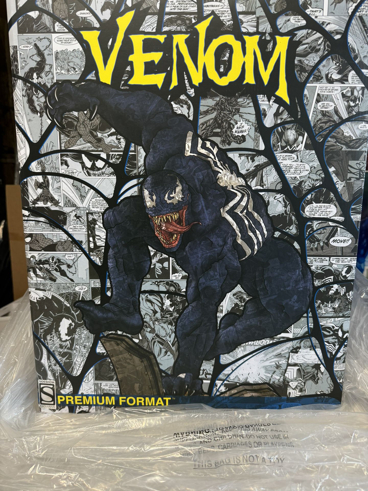 Venom Premium Format Statue by Sideshow Collectibles Marvel Spider-man
