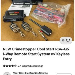 Cool start remote starter