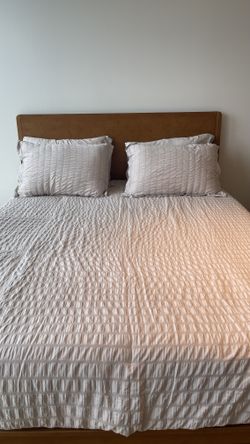 Queen Bamboo Bed + Joybird Luxury Mattress