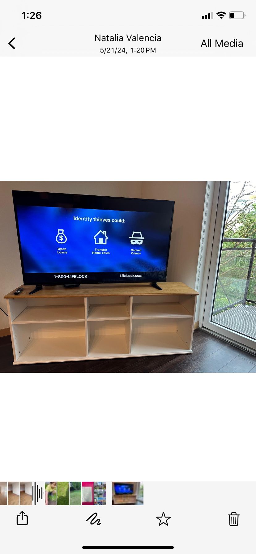 Insignia Fire TV 55 In led 4K UHD And Tv Stand 