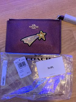 New! Coach wristlet wallet larger authentic