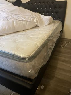 Headboard Frame And Mattress Queen Size