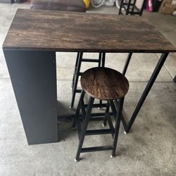 3-Piece Bar Table Set