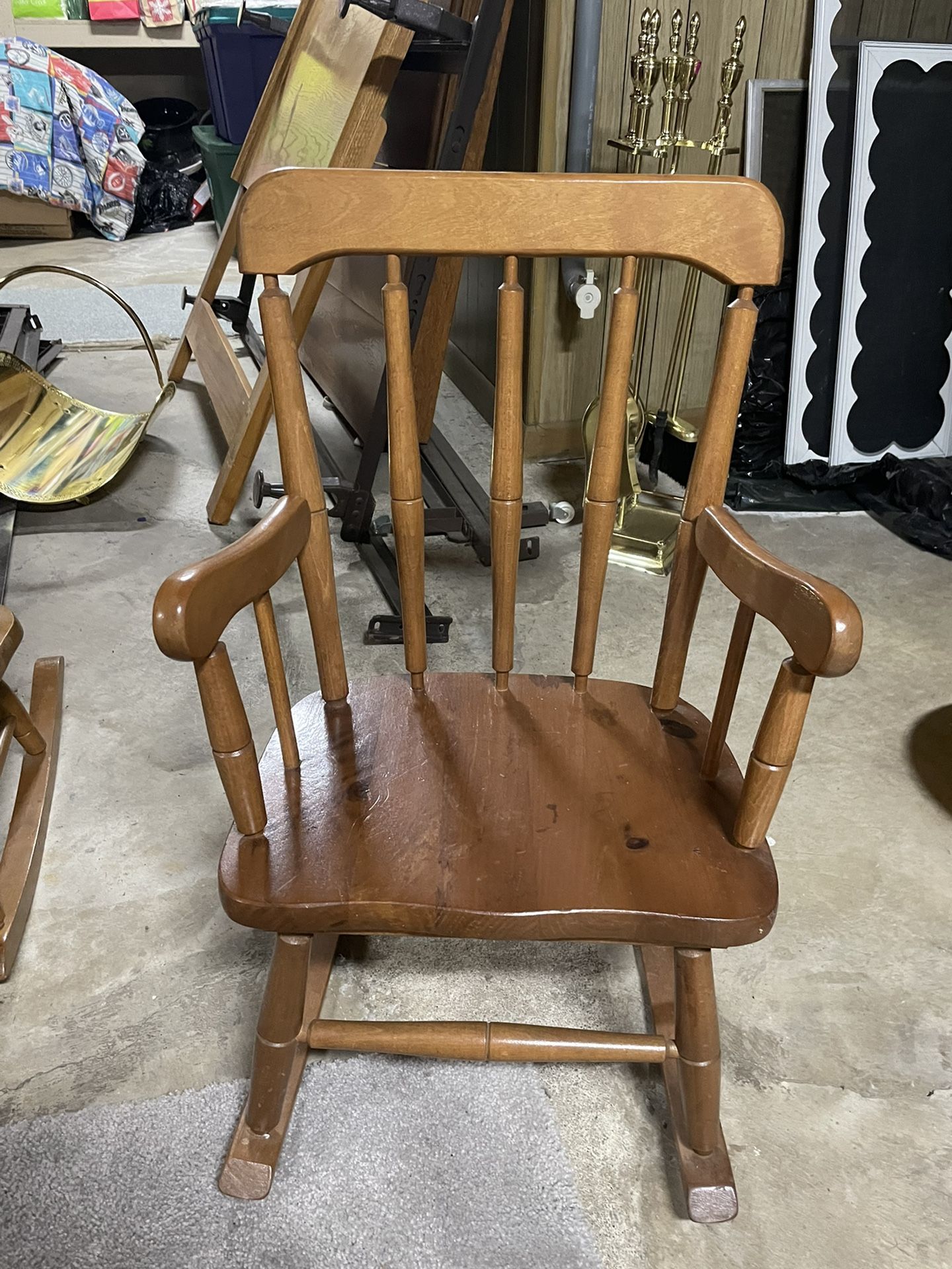 Toddler Wooden Rocker