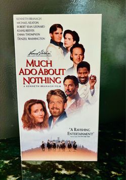 Physical Media! Shakespeare! “MUCH ADO ABOUT NOTHING” On VHS