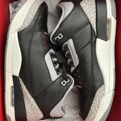 Jordan 3 Black Cement Size 13 