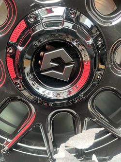 Gear Offroad Wheel Black and Red
