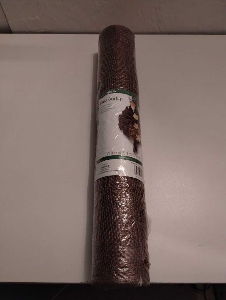 Decorative Crafting Faux Burlap