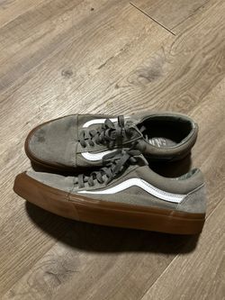 Vans Old Skool (Olive/Gum) - Size 9.5