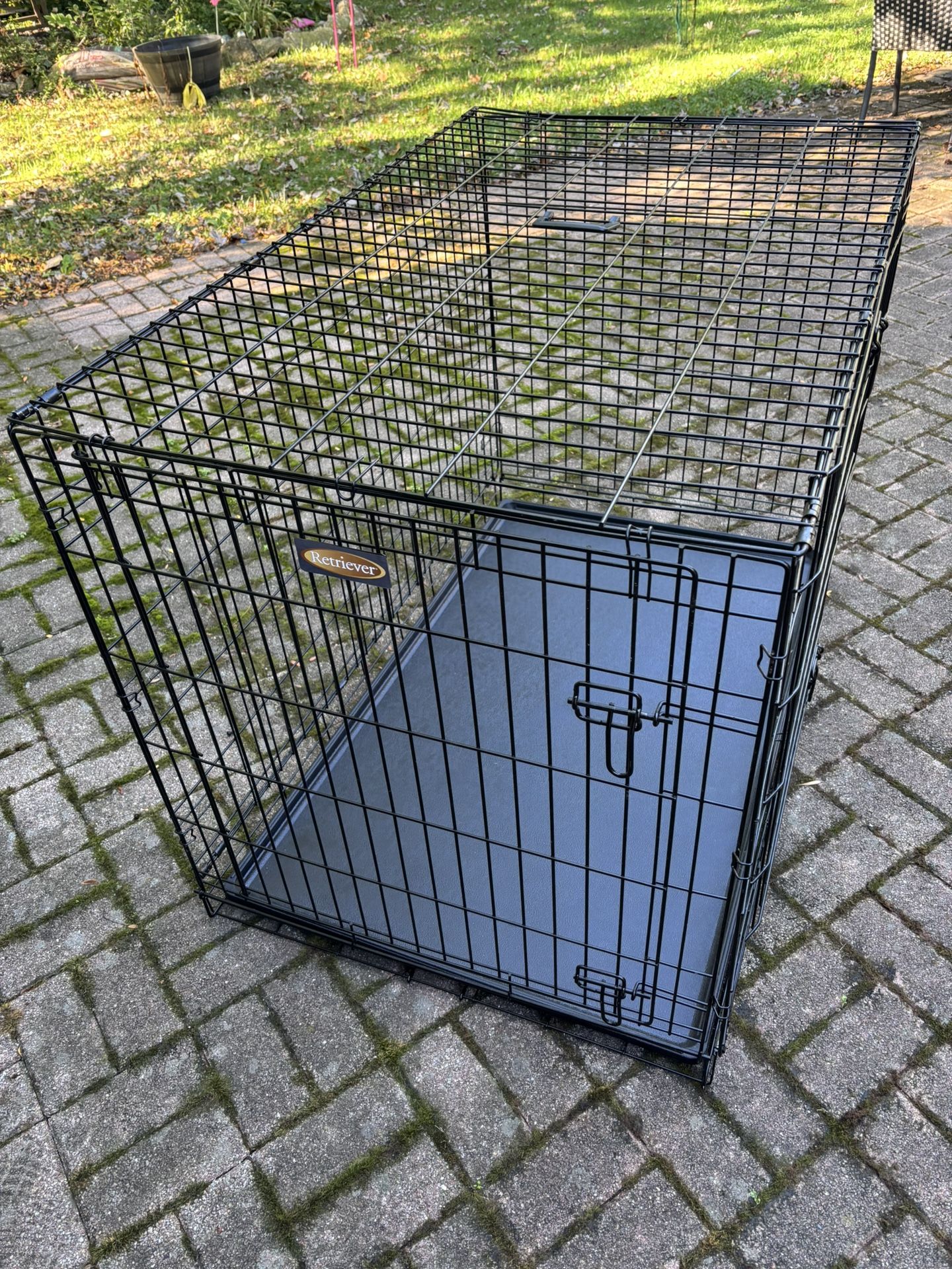 Large 2-Door Dog Crate ~ Very Clean