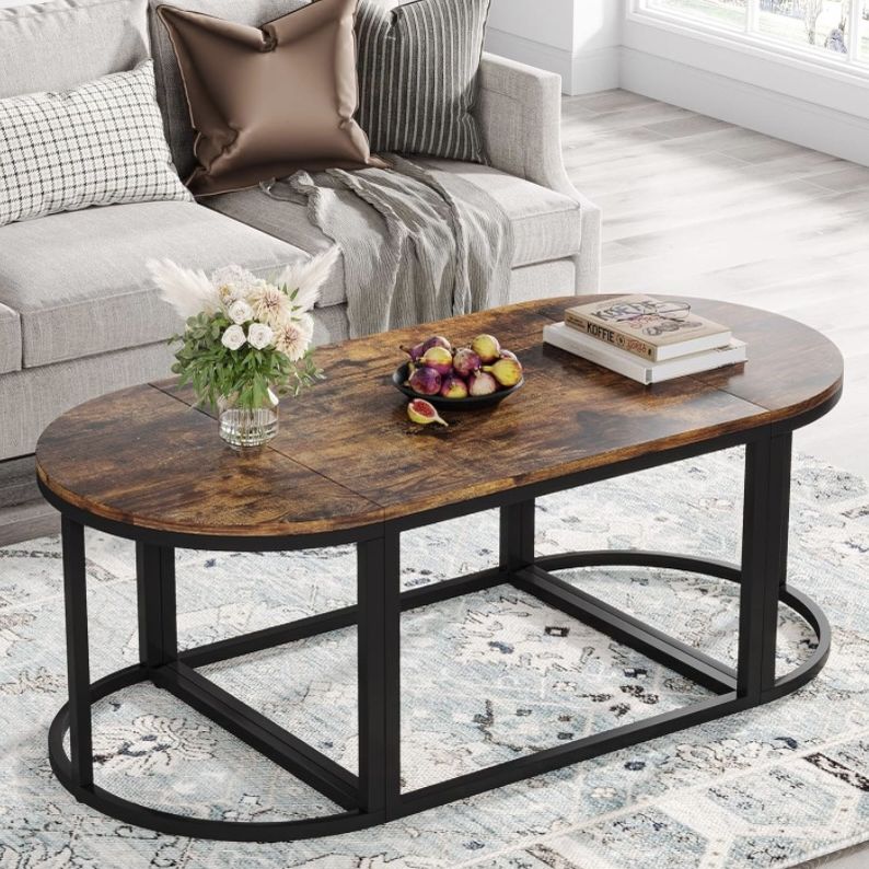 Oval Sectional Coffee Table