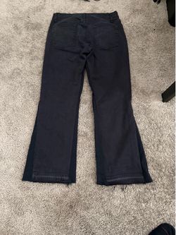 Black / Black flare jeans sz 32 x30