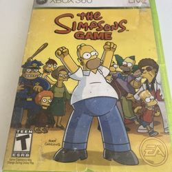 The Simpsons game Xbox 360
