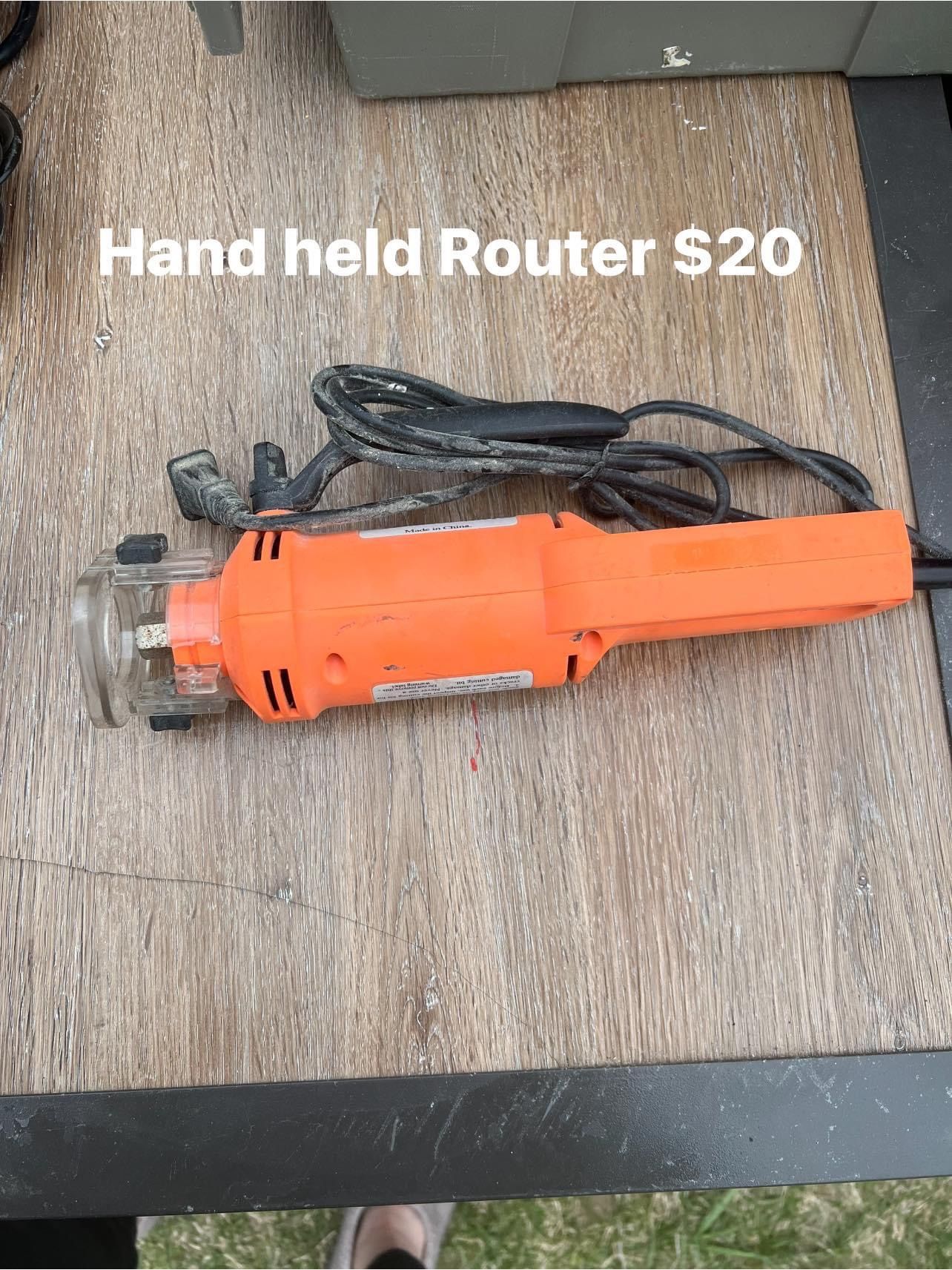 Hand Held Router