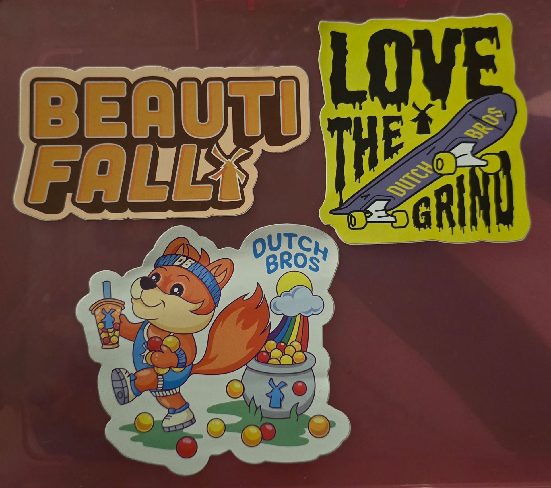 2023 & 2024 Dutch Bros Stickers