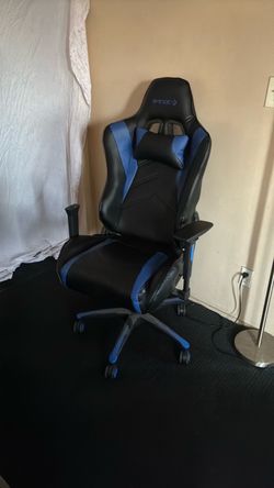 EMERGE GAMING CHAIR BLACK AND BLUE