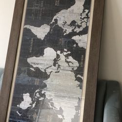 Map Wall Art