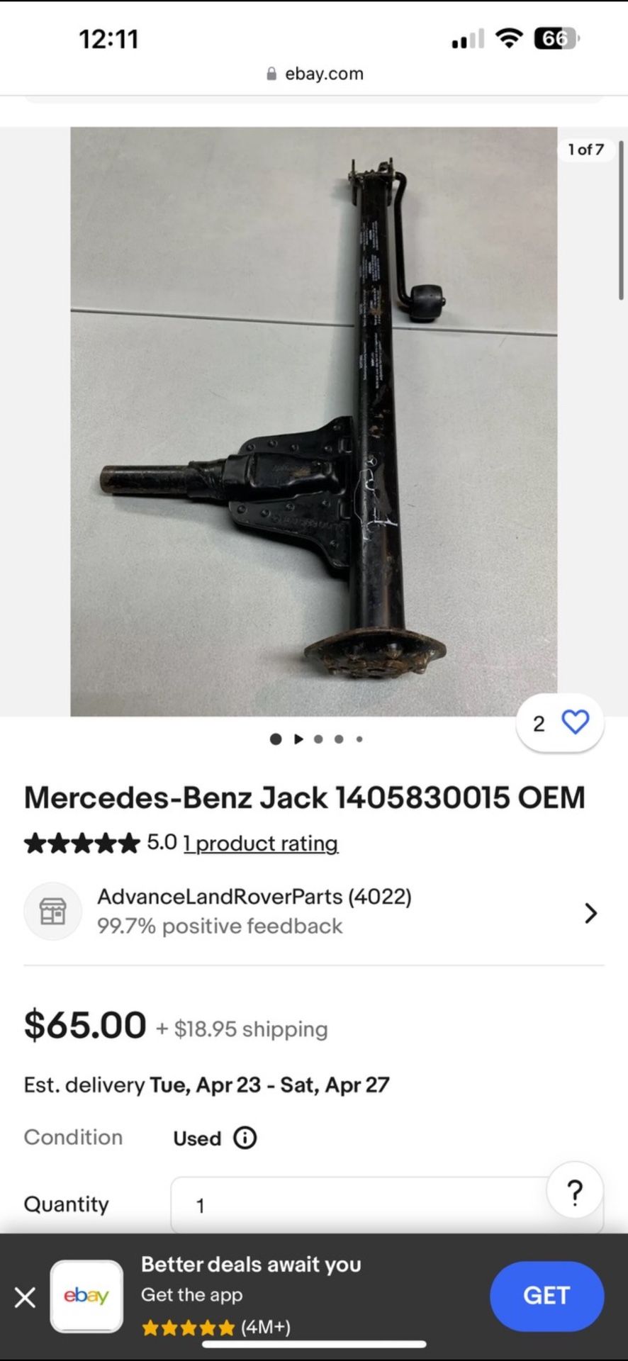 Mercedes Benz Jack 