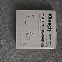 klipsch wireless subwoofer kit